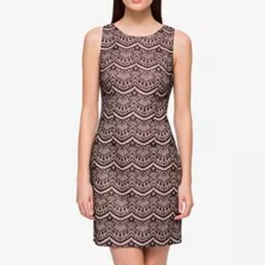 Guess Sheath Dress pink and black *new with ta